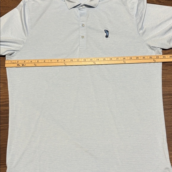 johnnie-O Light Blue Polo Shirt - Picture 4 of 6